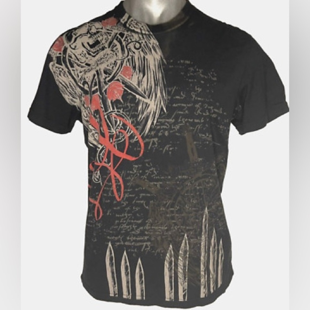 Marc Ecko Vintage “Cut & Sew” Graphic Tee‎ 🖤💀